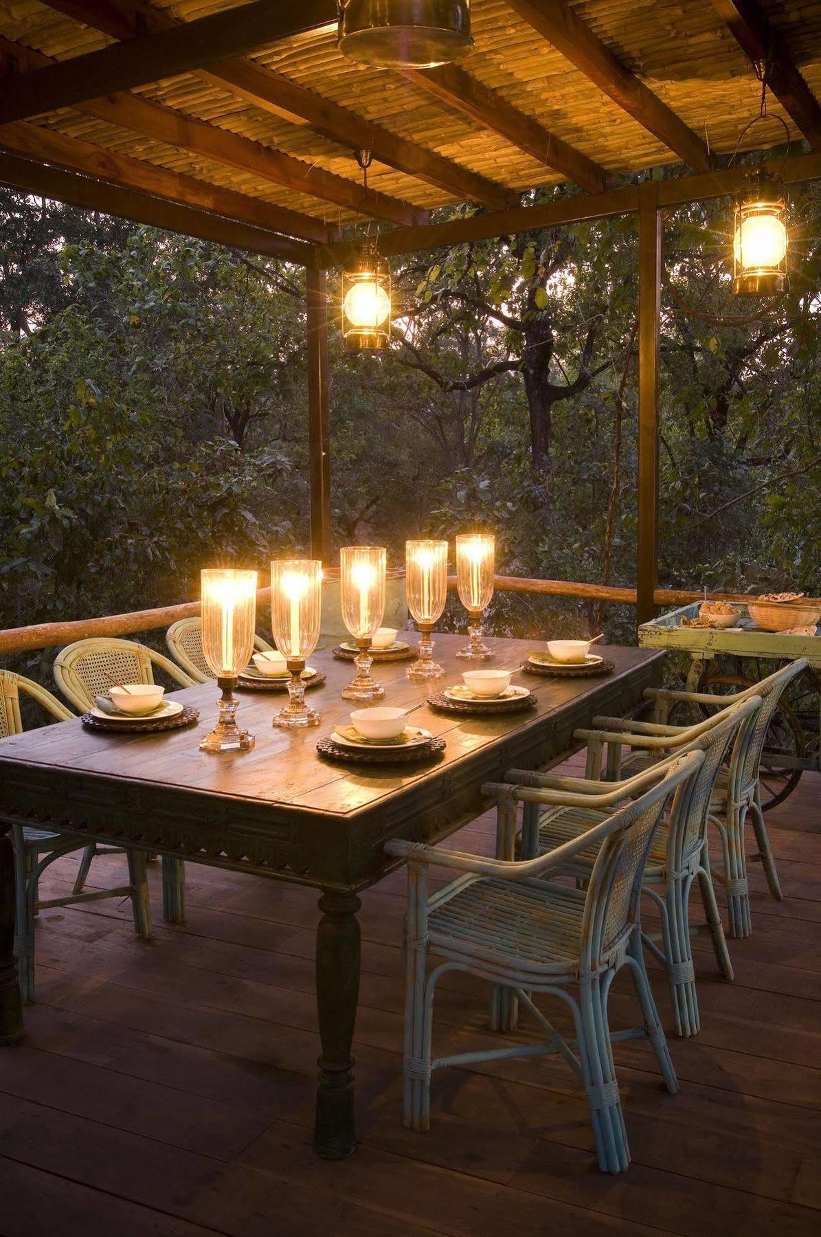 Baghvan Pench National Park - A Taj Safari Lodge Behrai Ristorante foto